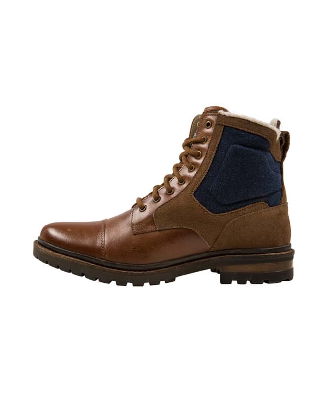 Nebulus Leder Winterstiefel BILL Herren mit Merinowolle Hotsell