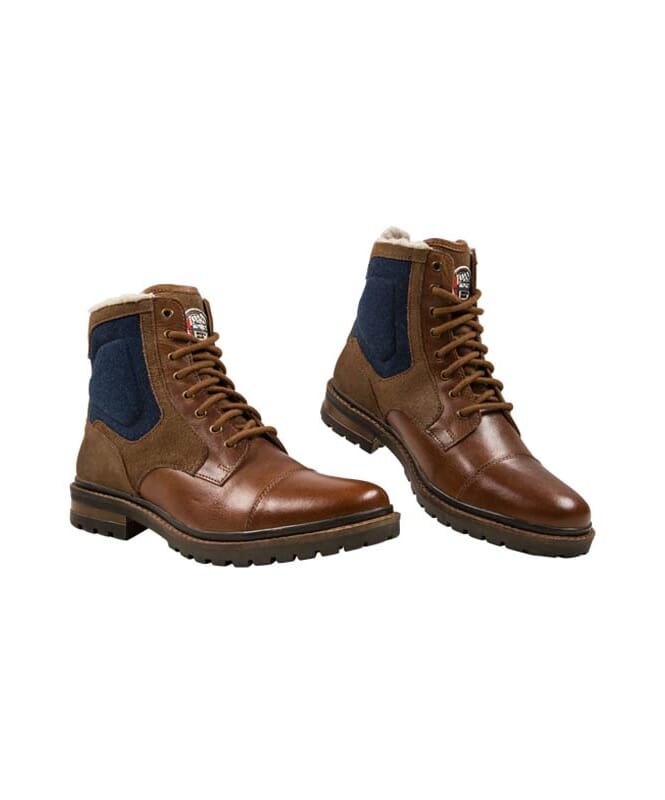 Nebulus Leder Winterstiefel BILL Herren mit Merinowolle Hotsell