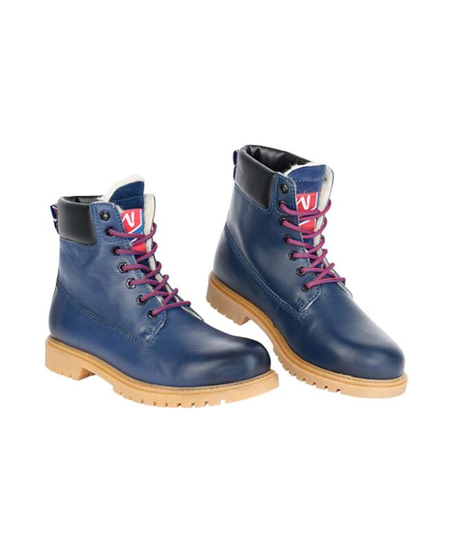 Nebulus Leder Winterstiefel HIBO Herren mit Merinowolle