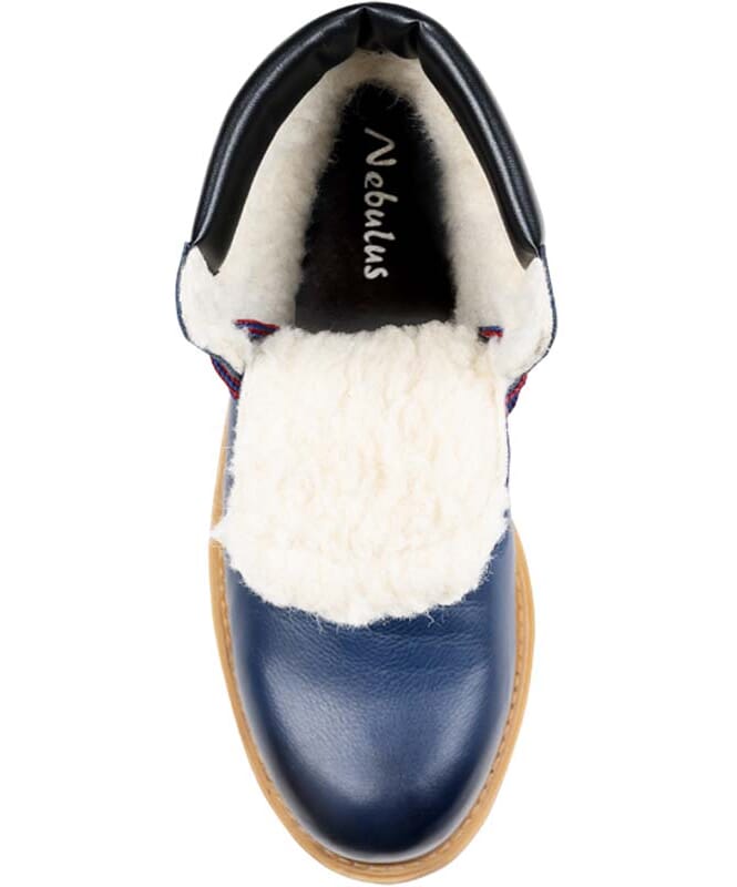 Nebulus Leder Winterstiefel HIBO Herren mit Merinowolle Fabrikverkauf