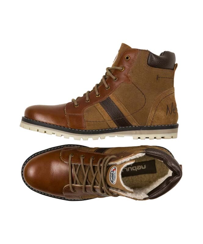 Nebulus Leder Winterstiefel WALKER Herren mit Merinowolle Online