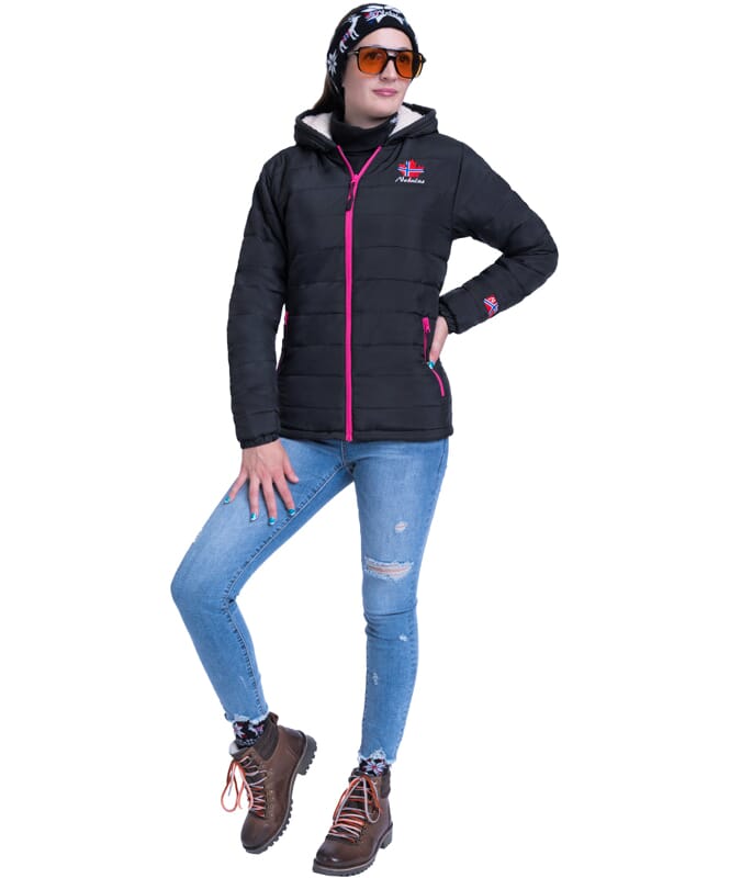 Nebulus Winterjacke mit Teddyfell GLOWFUR Damen Angebote
