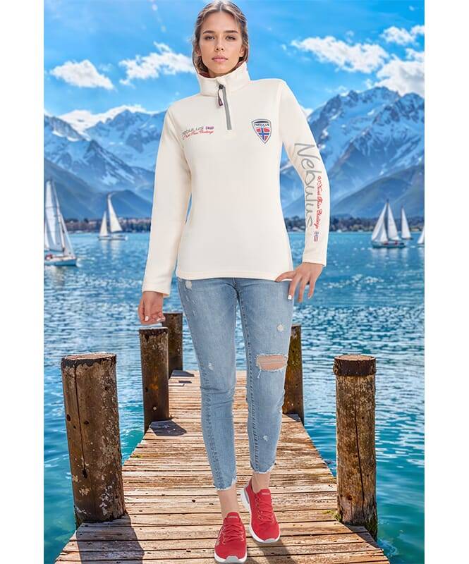 Nebulus Fleecepullover SKANDINAVIA Damen Outlet