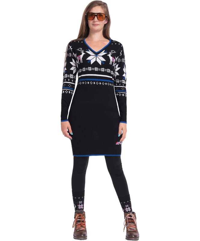 Nebulus Norweger Strickkleid NORRA Damen Angebote