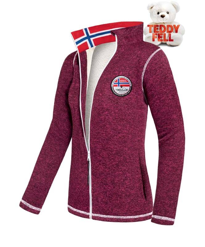 Nebulus Fleecejacke mit Teddyfell FALLOU Damen Meist gekauft