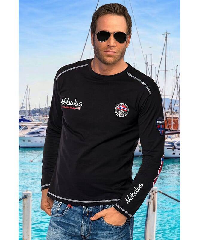 Nebulus Sweatshirt lang BOOGY Herren Angebote