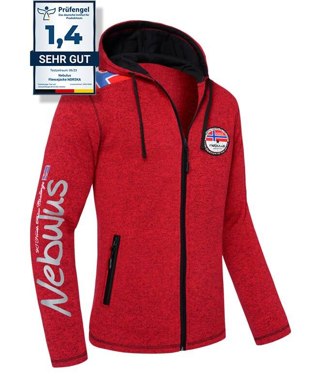 Nebulus Fleecejacke NORSKA Herren Schlussverkauf