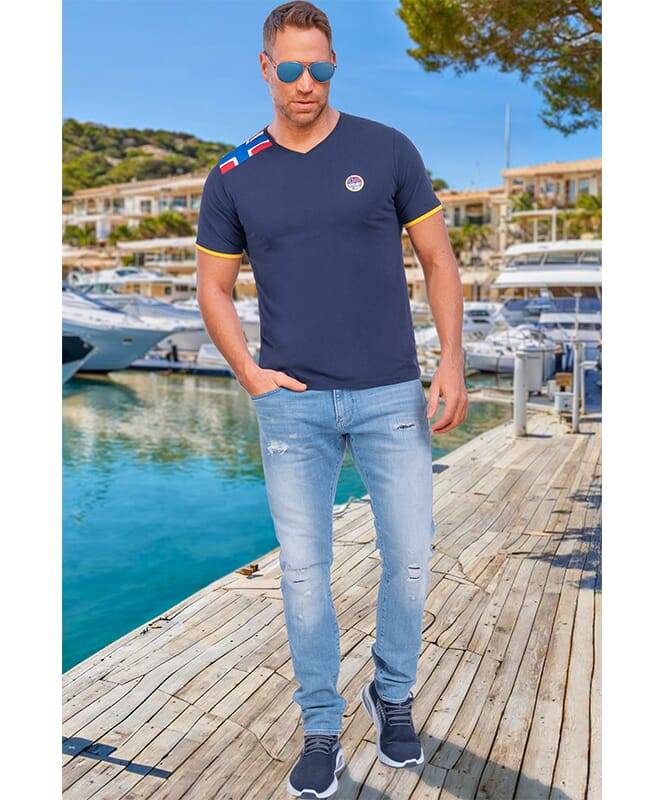 Nebulus T-Shirt NORRY Herren Fabrikverkauf