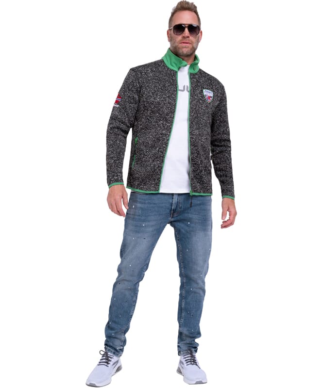 Nebulus Fleecejacke VLADO Herren Letzter Tag