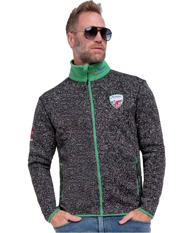 Nebulus Fleecejacke VLADO Herren Letzter Tag