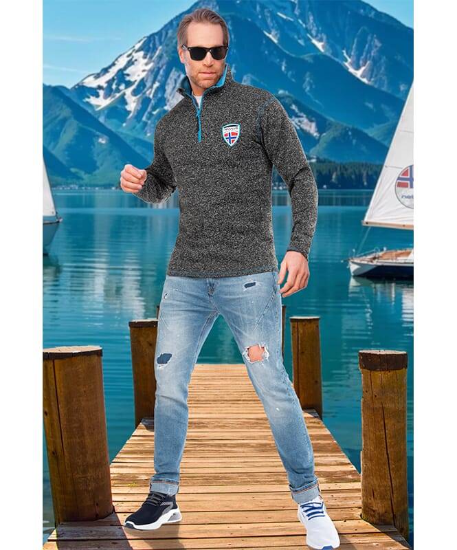 Nebulus Fleecepullover KYLE Herren Hotsell