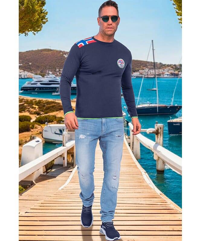 Nebulus Longsleeve FREEKY Herren Hotsell