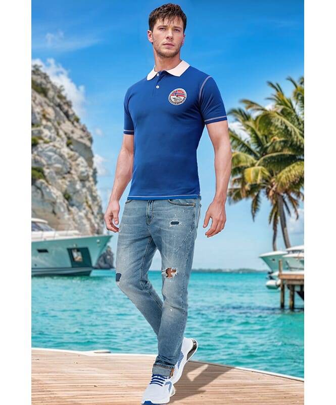 Nebulus Poloshirt ENTERTAIN Herren im Angebot