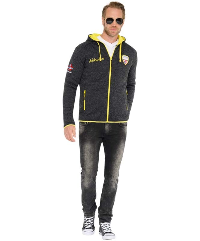 Nebulus Fleecejacke mit Teddyfell VLADIMIR Herren Fabrikverkauf