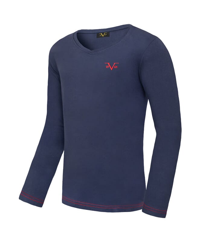 Nebulus 19V69 Langarmshirt V-Neck Herren Meist gekauft