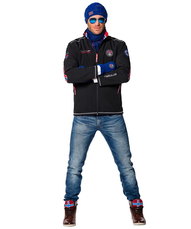 Nebulus Winter-Softshelljacke Teddyfell MAESTRO FUR Herren Auslauf