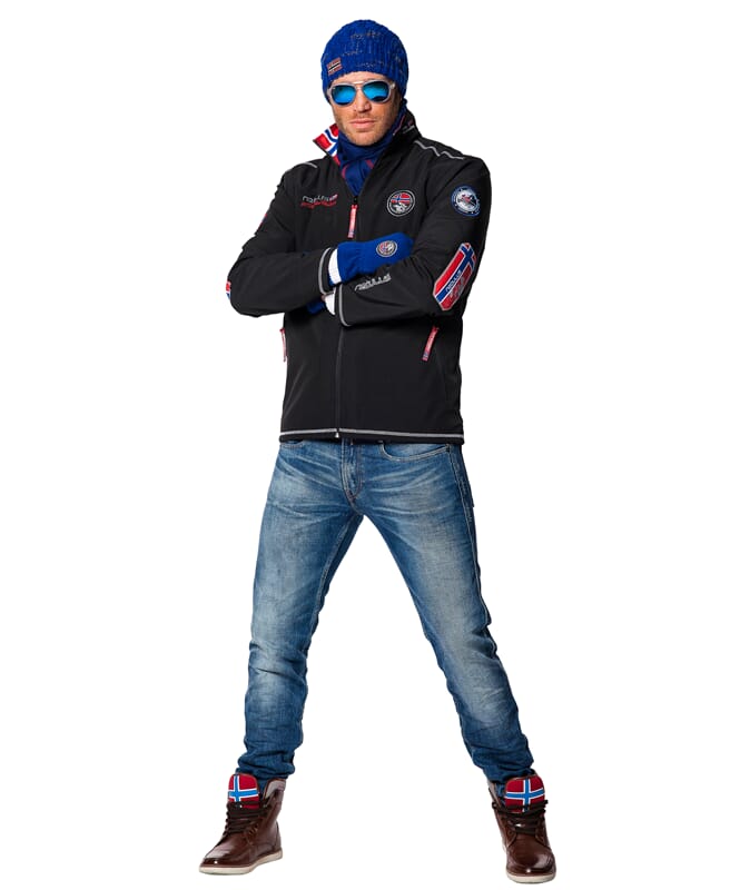 Nebulus Winter-Softshelljacke Teddyfell MAESTRO FUR Herren Auslauf