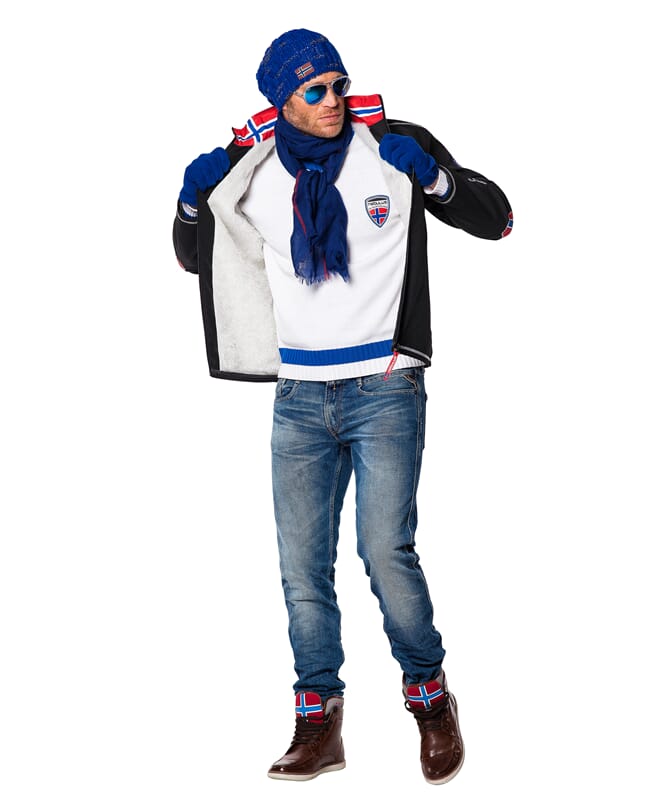 Nebulus Winter-Softshelljacke Teddyfell MAESTRO FUR Herren Auslauf