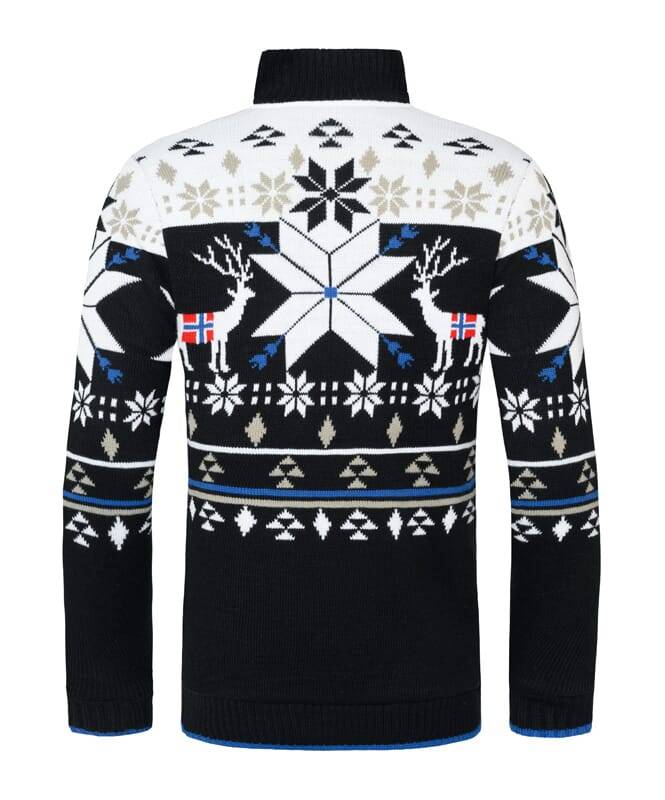 Nebulus Norweger Strickpulli mit Teddyfell FRIA Herren Kostenlose Rückgabe