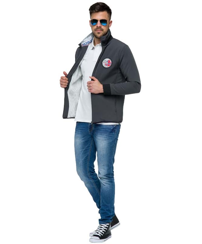 Nebulus Softshelljacke mit Teddyfell RONAN Herren im Angebot