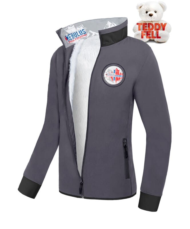 Nebulus Softshelljacke mit Teddyfell RONAN Herren im Angebot