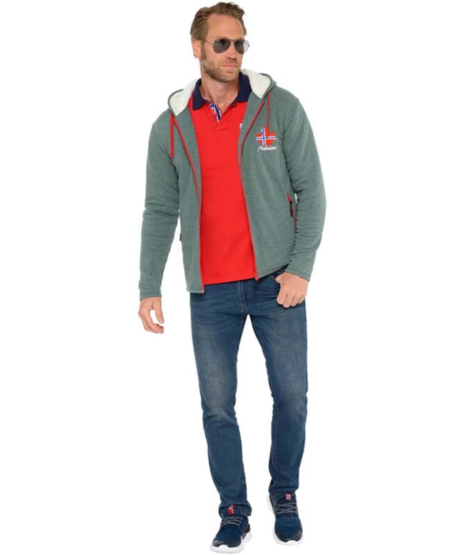 Nebulus Fleecejacke mit Teddyfell BRITANNIA Herren Meist gekauft