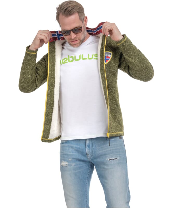 Nebulus Fleecejacke mit Teddyfell LAGONDA Herren Meist gekauft