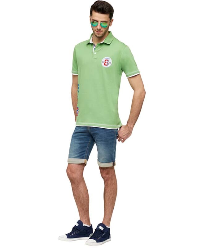 Nebulus Polo-Shirt ORANGE Herren Angebote