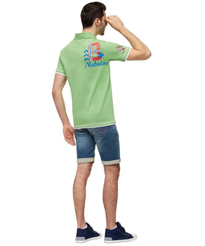 Nebulus Polo-Shirt ORANGE Herren Angebote