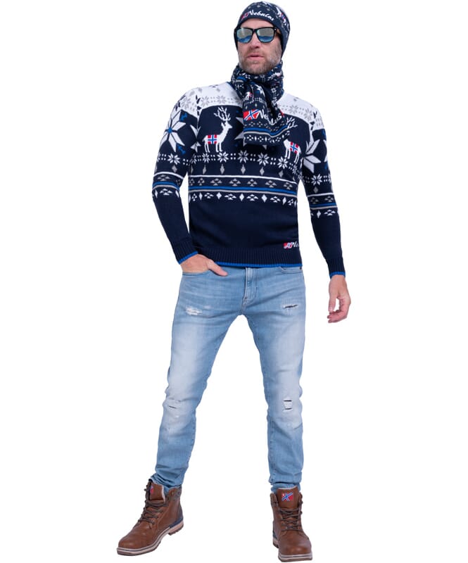 Nebulus Norweger Pullover BREEN Herren Günstiger Verkauf