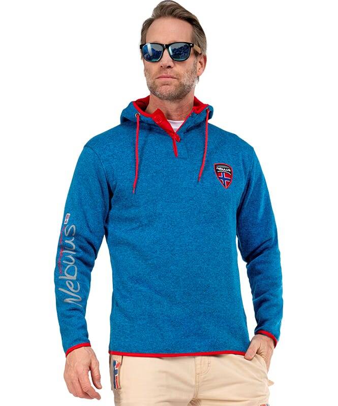 Nebulus Fleecehoody STITCH Herren Fabrikverkauf