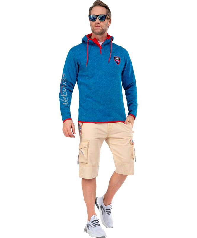Nebulus Fleecehoody STITCH Herren Fabrikverkauf