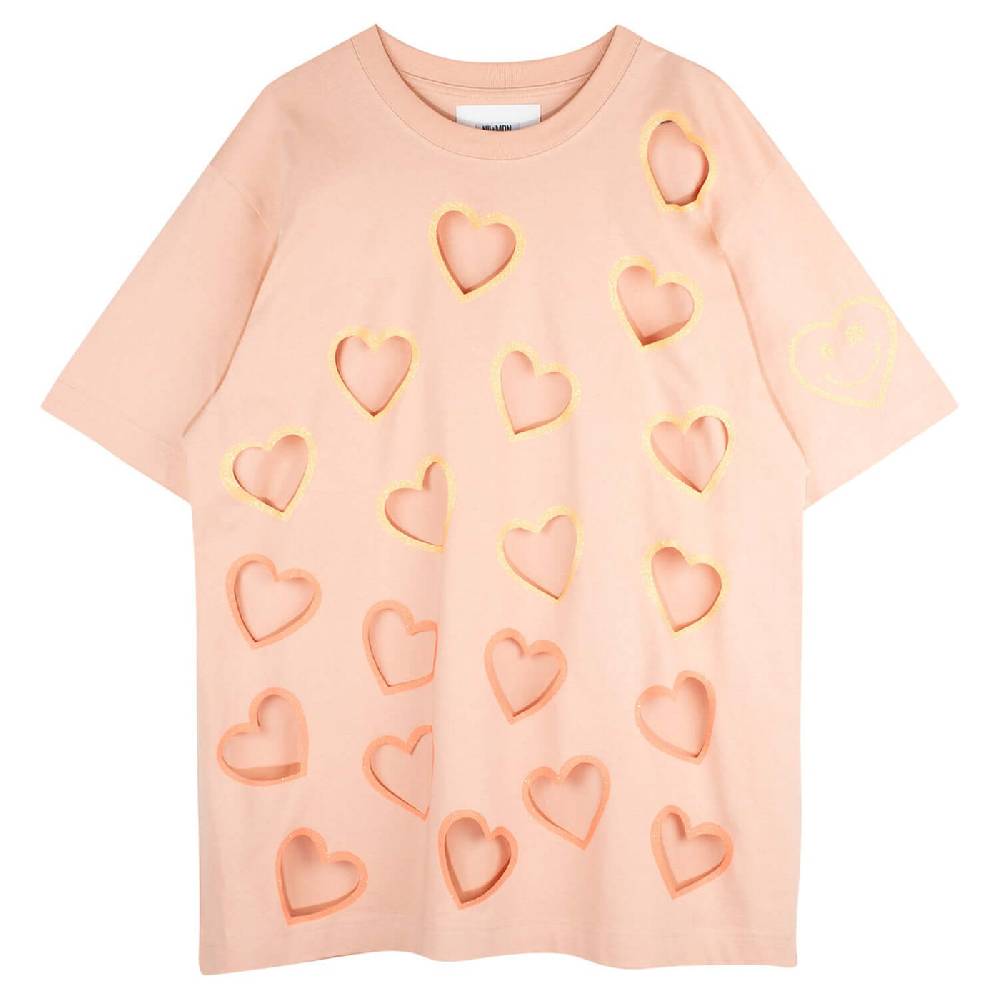 NIL+MON Oversize Tee "Flying Hearts" Schlussverkauf