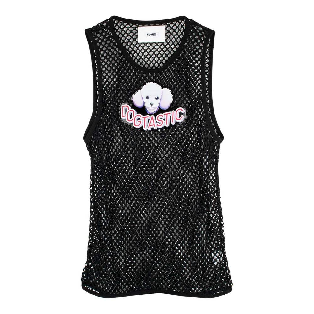 NIL+MON Mesh Tank "Dogtastic" Outlet