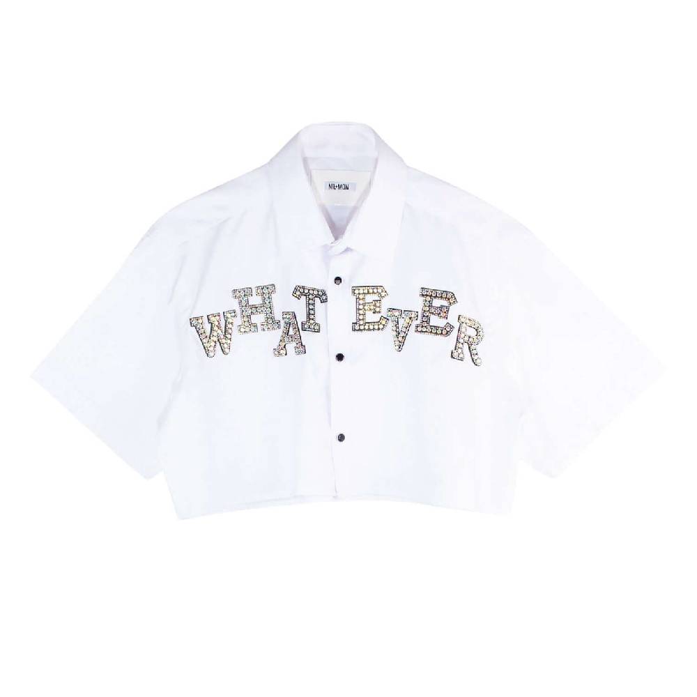 NIL+MON Crop Shirt "Whatever" Verkauf