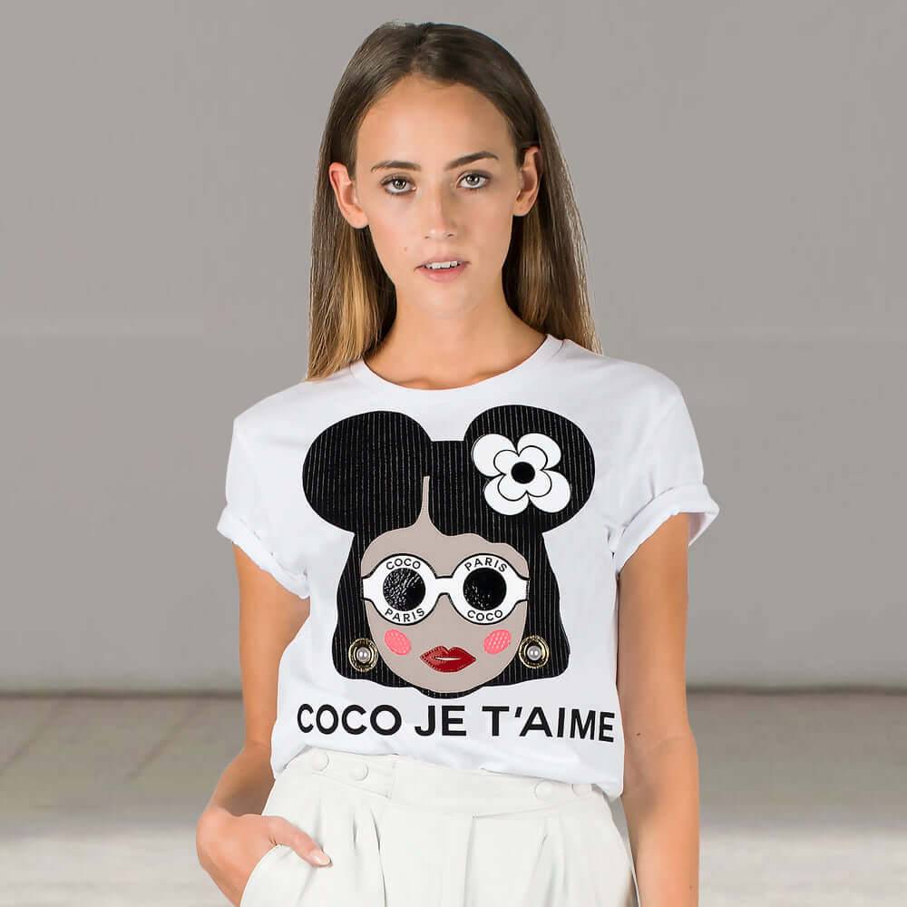 NIL+MON T-Shirt "Coco Je" Blitzverkäufe