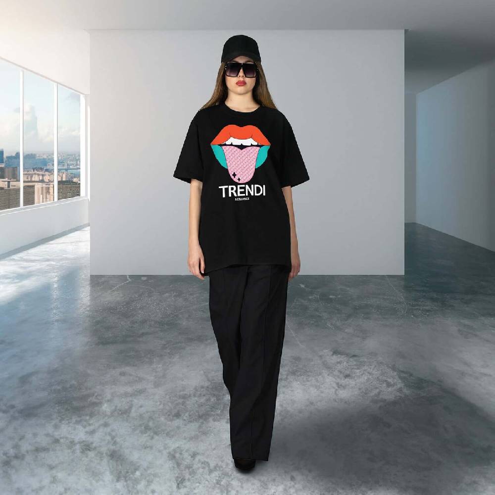 NIL+MON Oversize Tee "TZ Trendi"