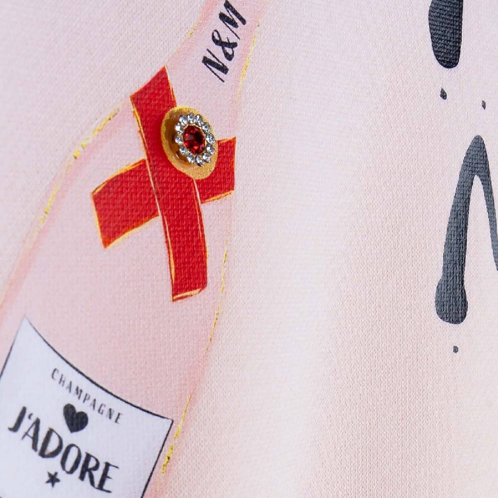 NIL+MON Sweatshirt "Champagne Girl" Meist gekauft