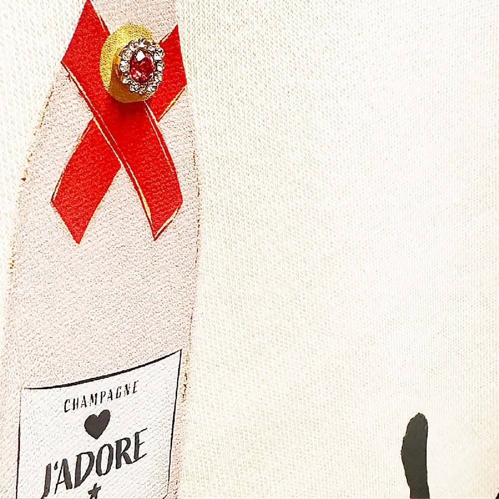 NIL+MON Sweatshirt "Champagne Girl" Blitzverkäufe