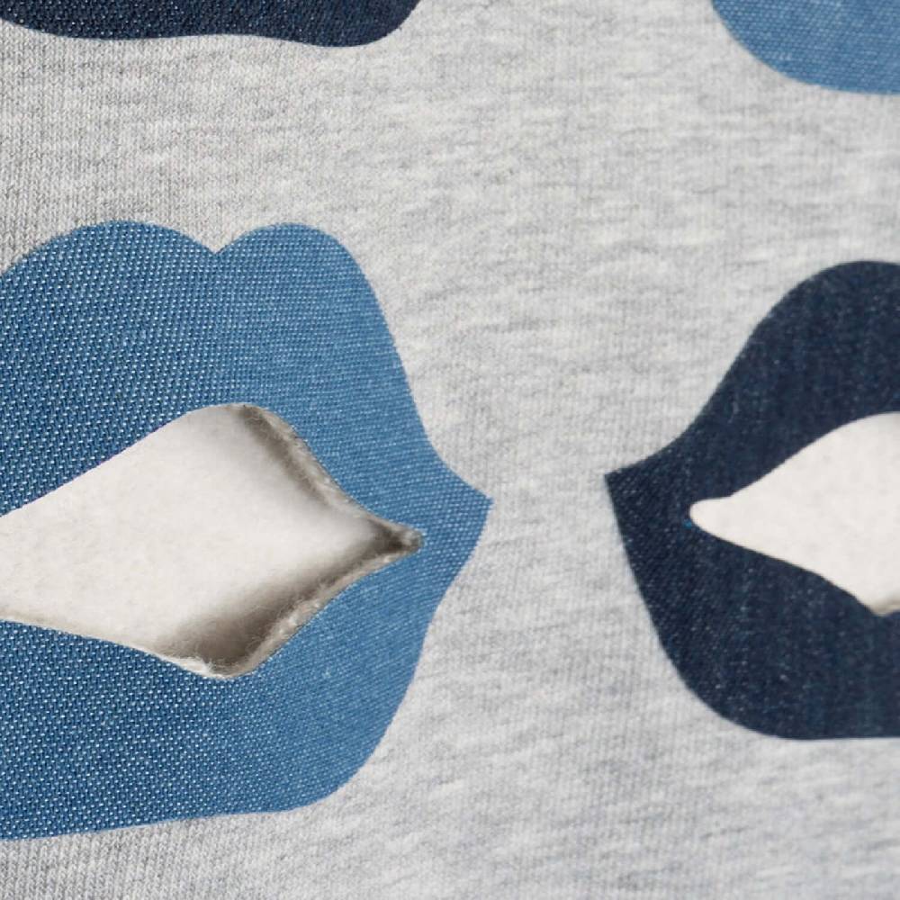 NIL+MON Sweatshirt "Denim Lips" Auslauf