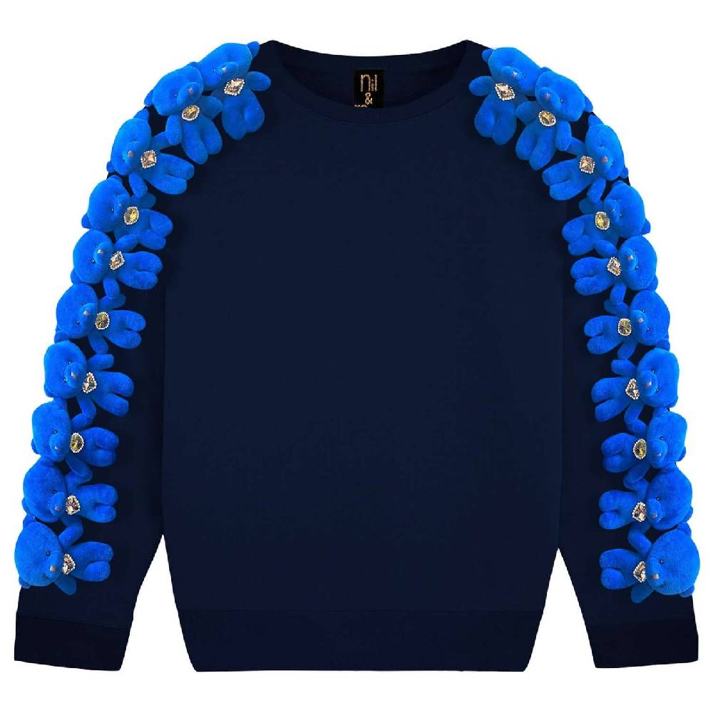 NIL+MON Sweatshirt "Diamond Bear" Günstiger Verkauf