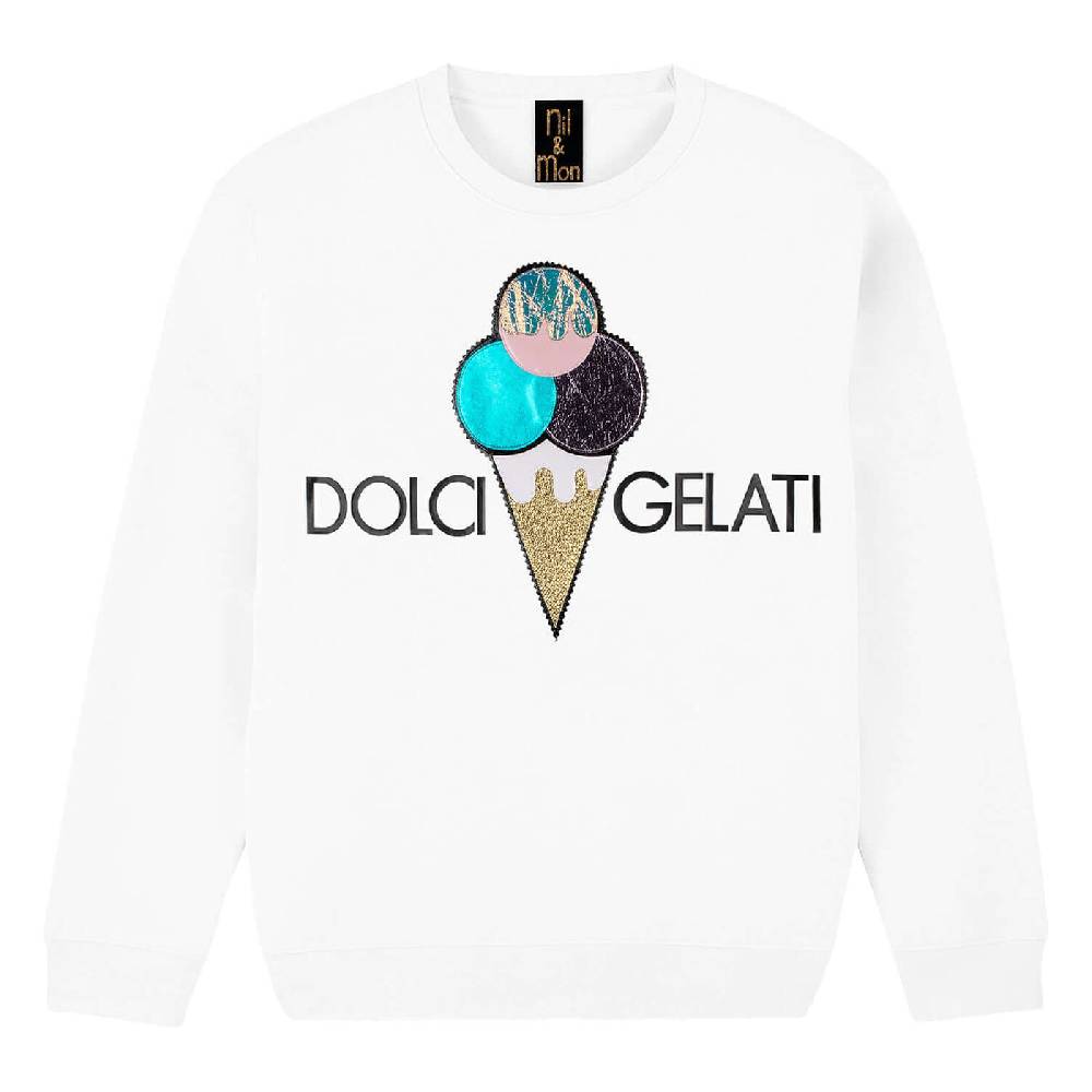 NIL+MON Sweatshirt "Dolci Gelati" Online