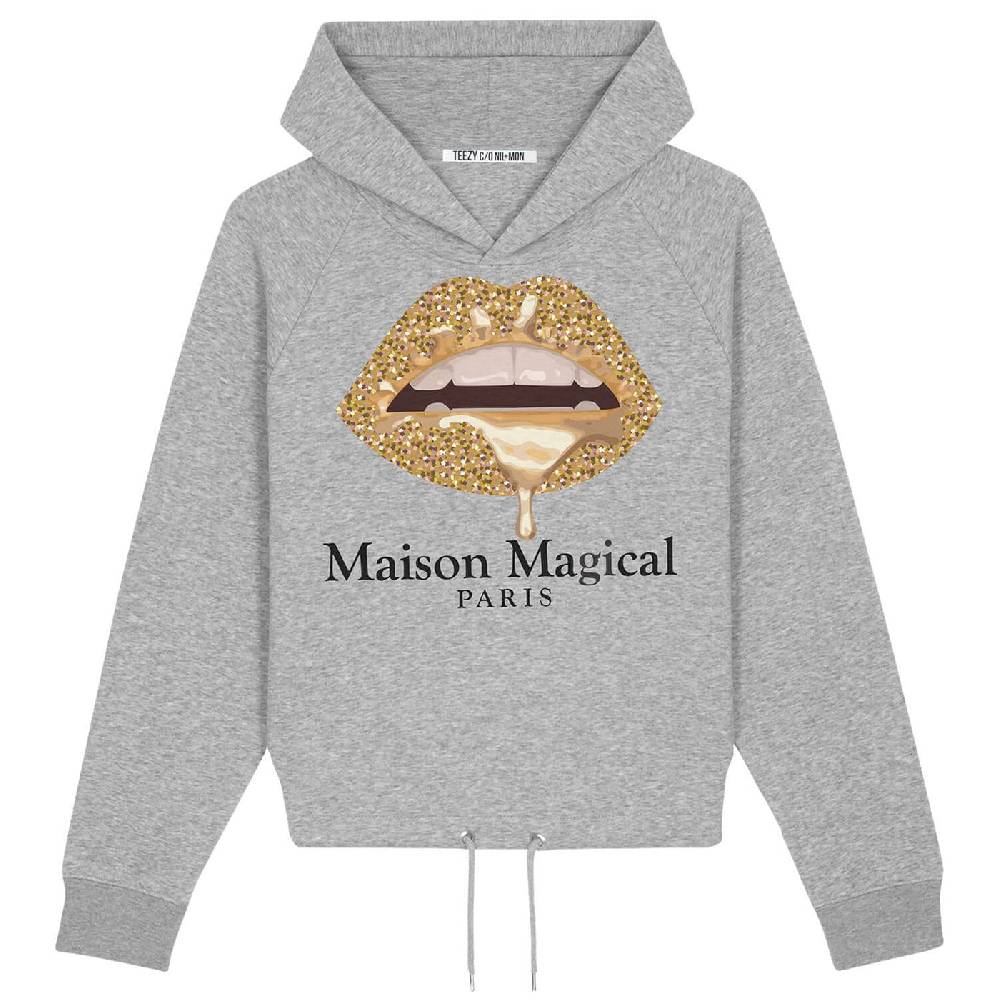 NIL+MON Crop Hoodie "TZ Magical"