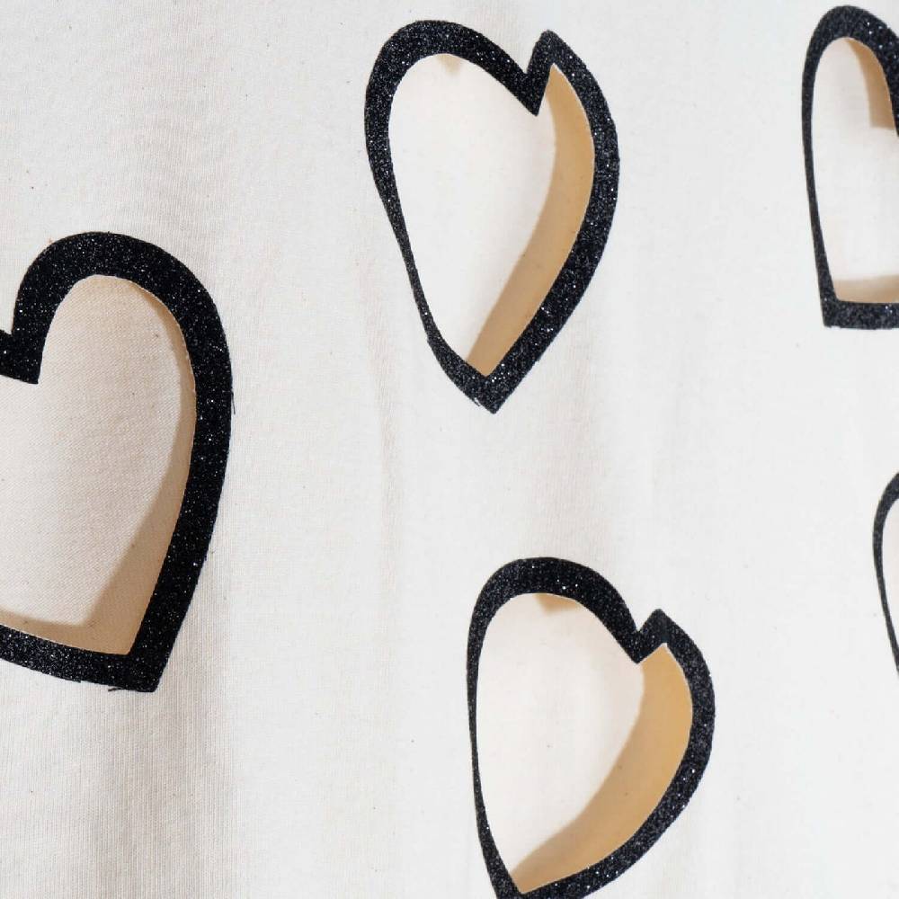 NIL+MON Oversize Tee "Flying Hearts" Online