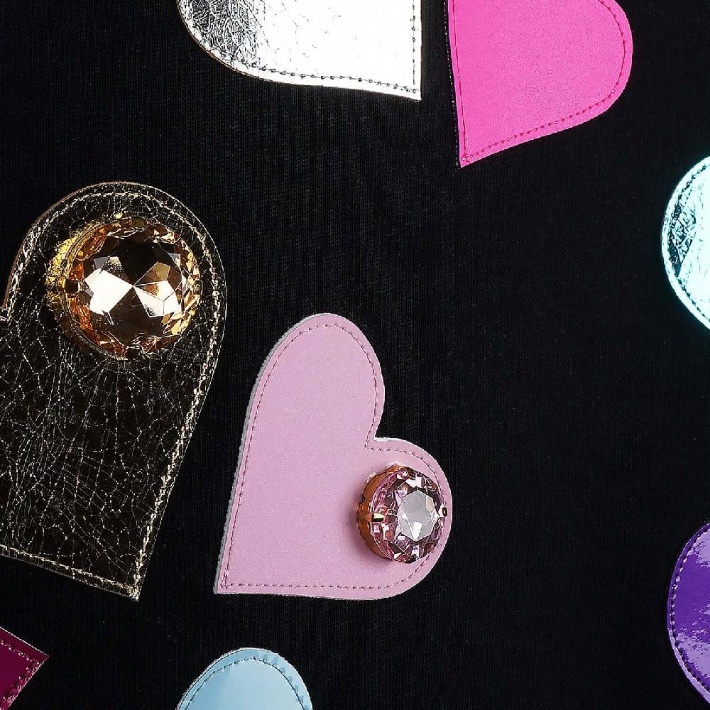 NIL+MON Sweatshirt "Hearts" Schlussverkauf