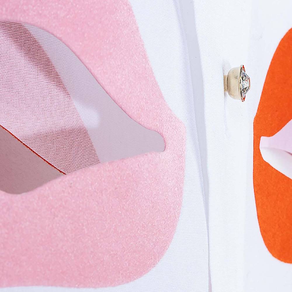 NIL+MON Crop Shirt "Lips" Outlet