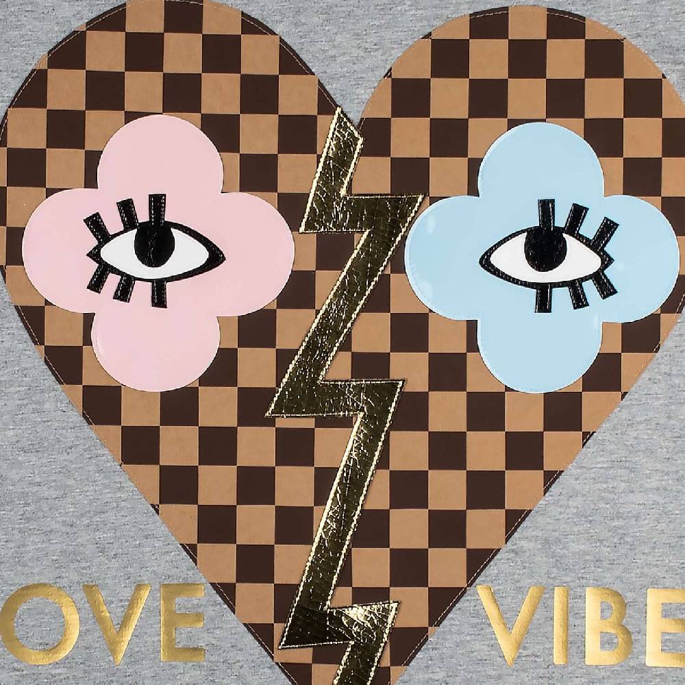 NIL+MON T-Shirt "Love Vibes" Blitzverkäufe