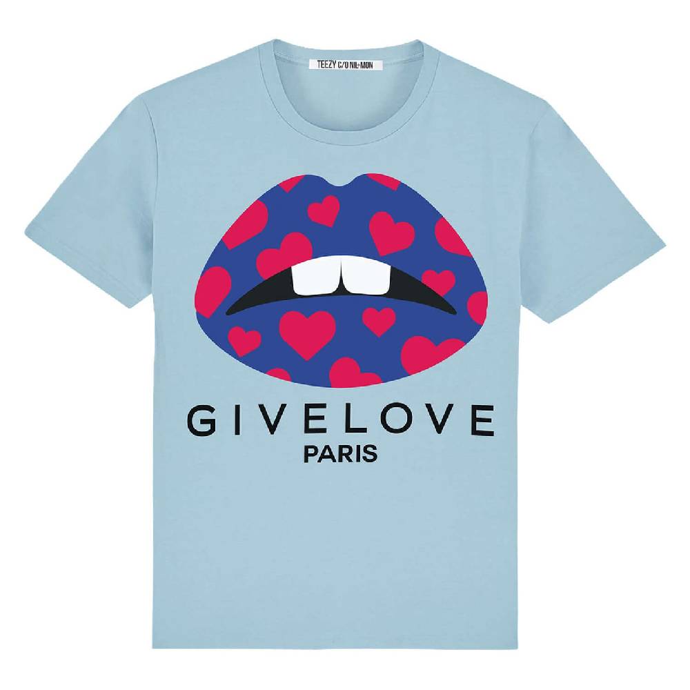 NIL+MON T-Shirt "TZ Givelove Blue" Blitzverkäufe