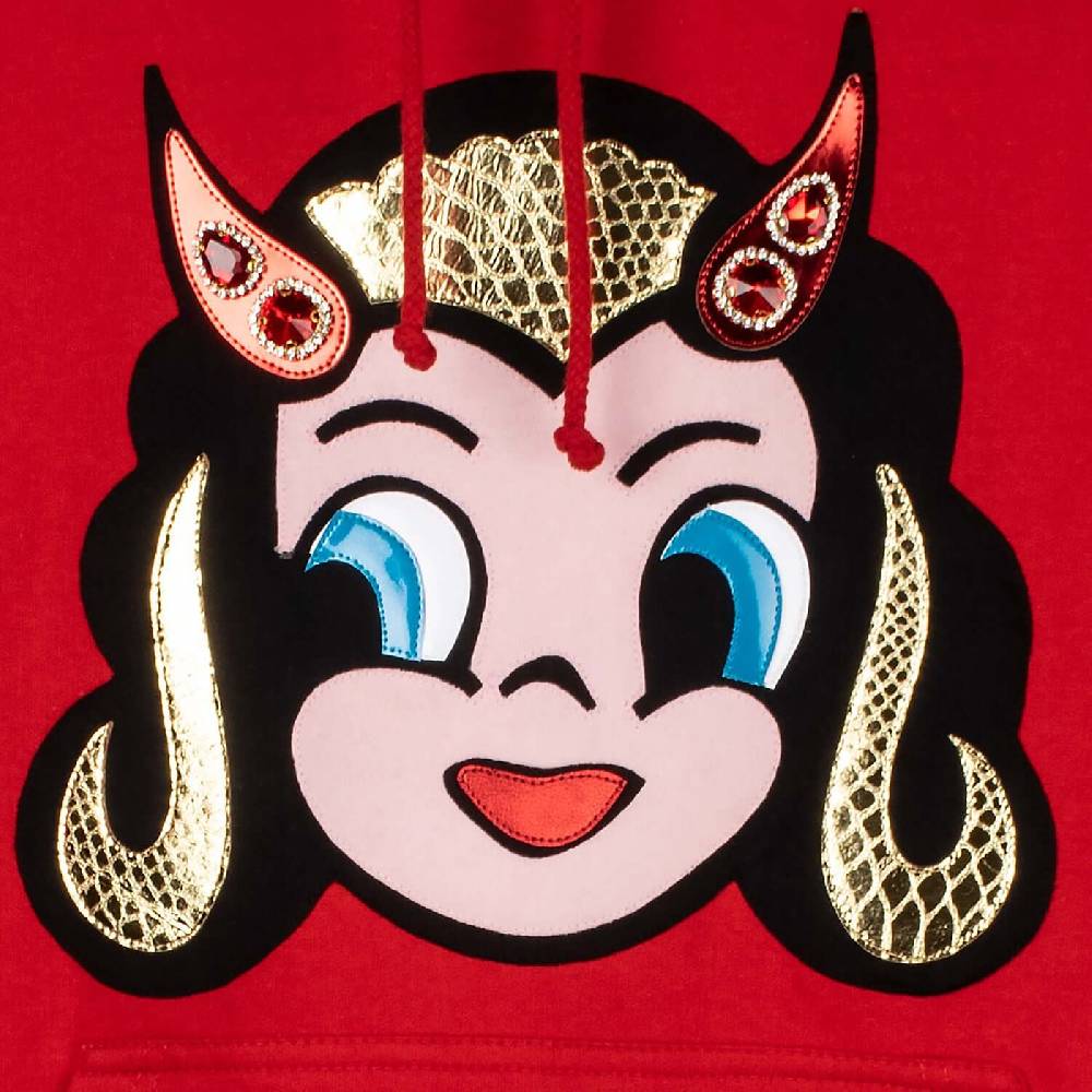 NIL+MON Hoodie "Devil Doll" Auslauf
