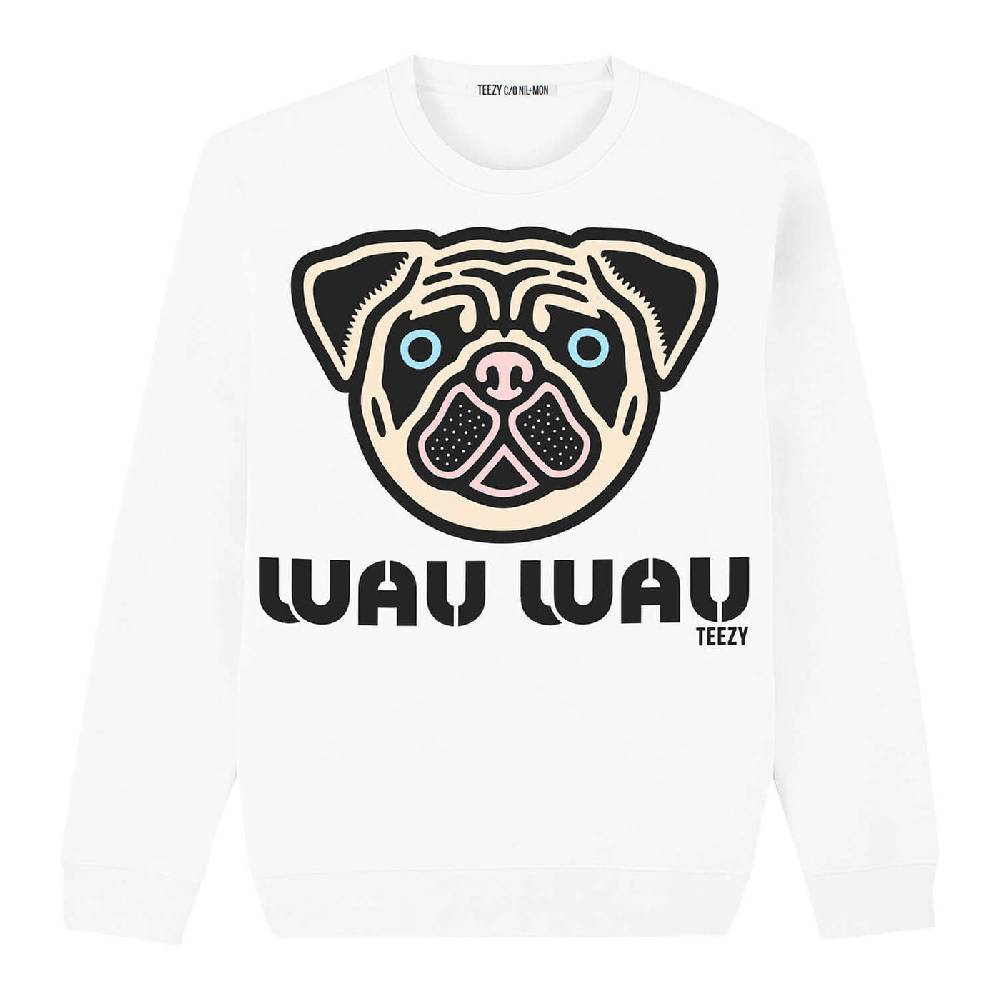 NIL+MON Sweatshirt "TZ Wau Wau" Blitzverkäufe